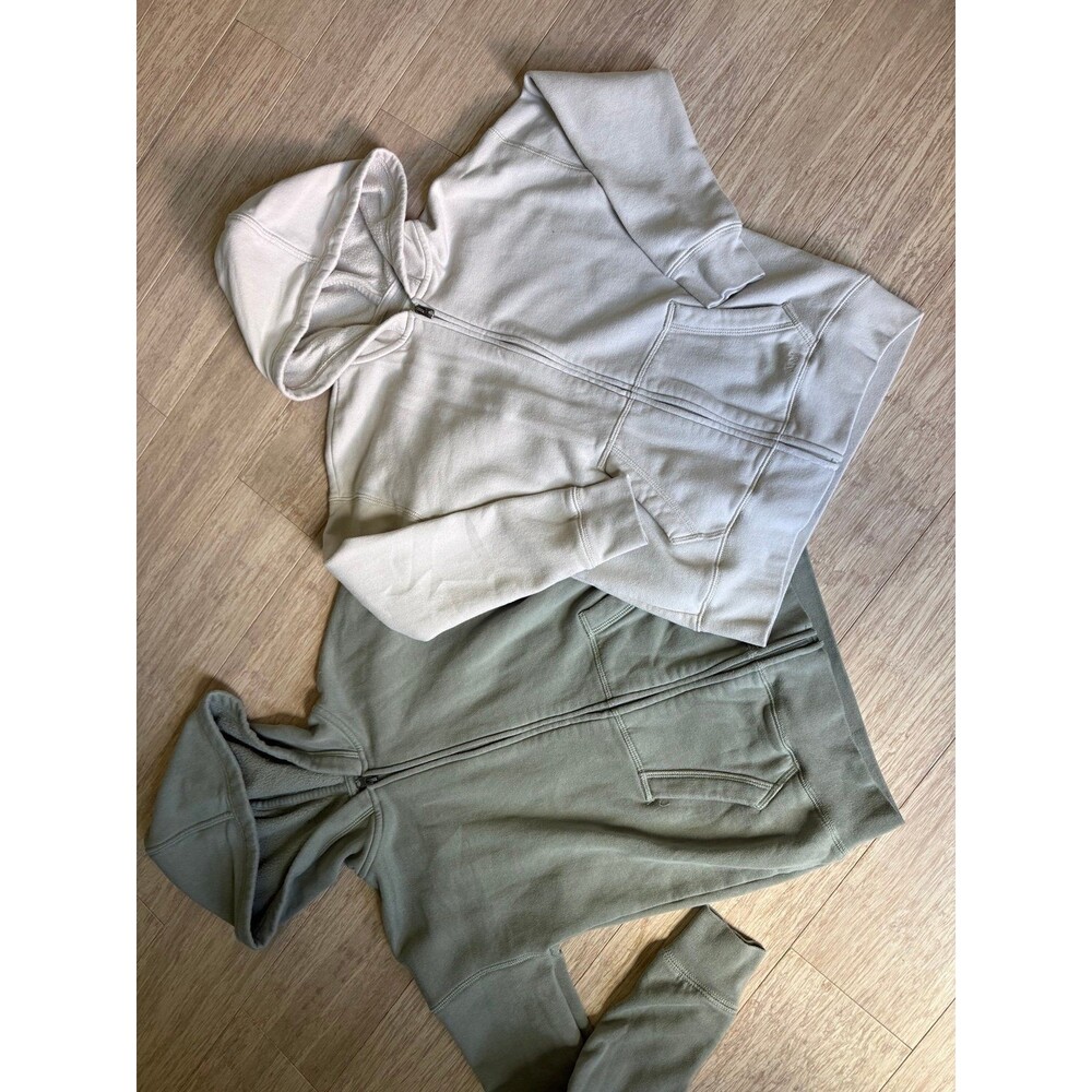 2 x Abercrombie kids hooded zipper Jackets 9/10